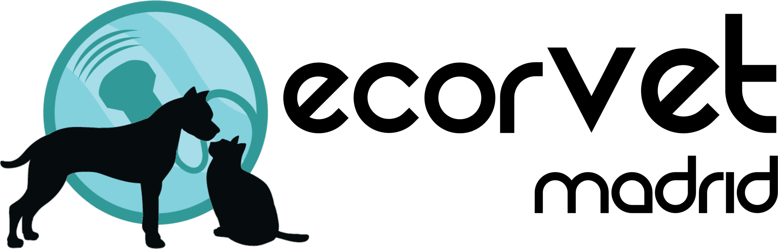 Ecorvet logo negro Psicología Bayón logo